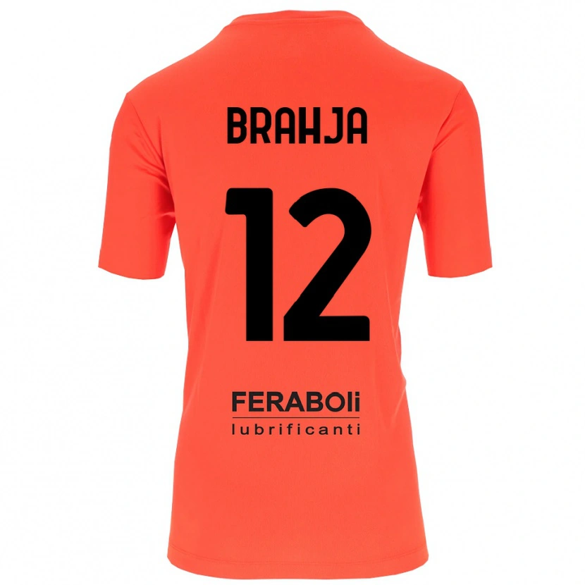 Danxen Herren Thomas Brahja #12 Trikot Orange Rot Schwarz Torwarttrikot 2025/26 Österreich