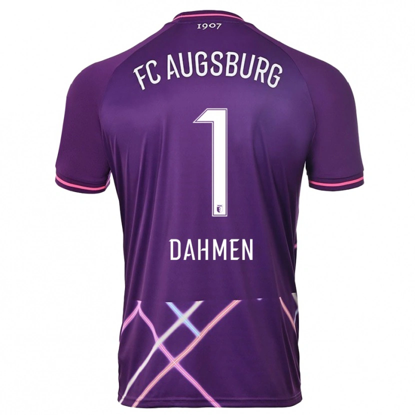 Danxen Herren Finn Dahmen #1 Trikot Lila Pink Torwarttrikot 2025/26 Österreich