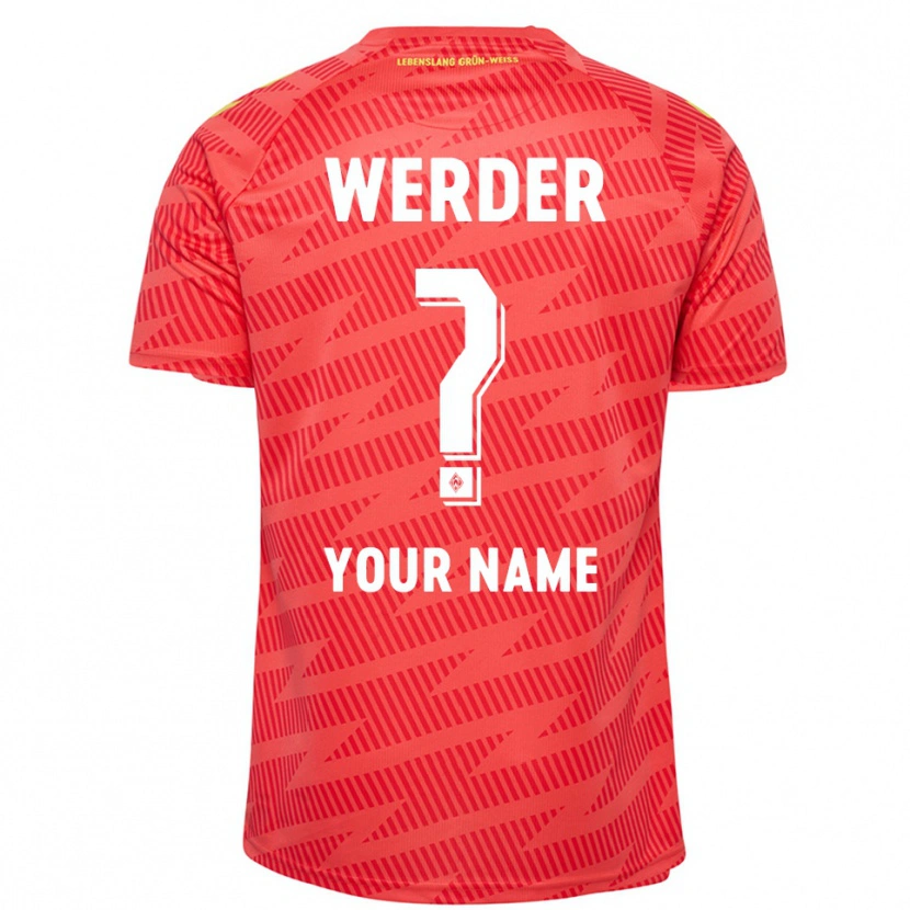 Danxen Herren Werder Bremen Trikot Rot Gelb Torwarttrikot 2025/26 Österreich