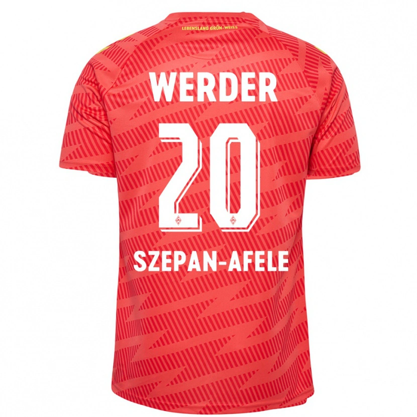 Danxen Herren Gianni Szepan-Afele #20 Trikot Rot Gelb Torwarttrikot 2025/26 Österreich