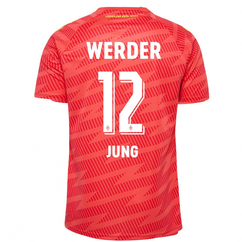 Danxen Herren Hugo Jung #12 Trikot Rot Gelb Torwarttrikot 2025/26 Österreich