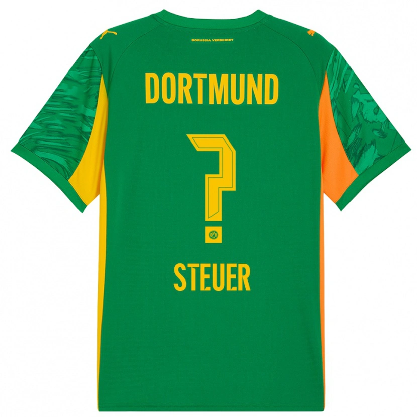 Danxen Herren Etienne Steuer #0 Trikot Grün Orange Torwarttrikot 2025/26 Österreich