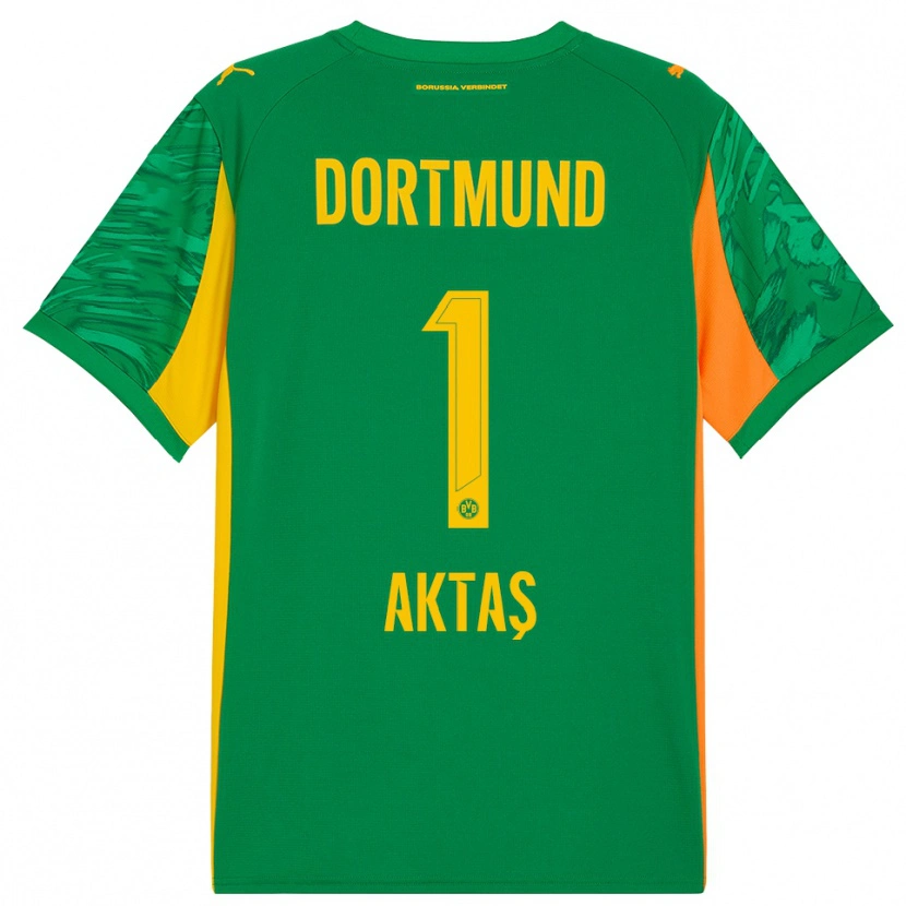Danxen Herren Yılmaz Aktaş #1 Trikot Grün Orange Torwarttrikot 2025/26 Österreich