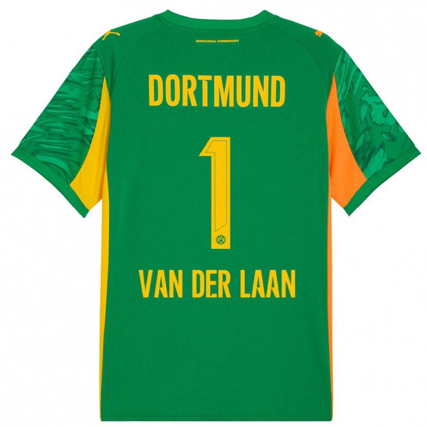 Danxen Herren Laura Van Der Laan #1 Trikot Grün Orange Torwarttrikot 2025/26 Österreich