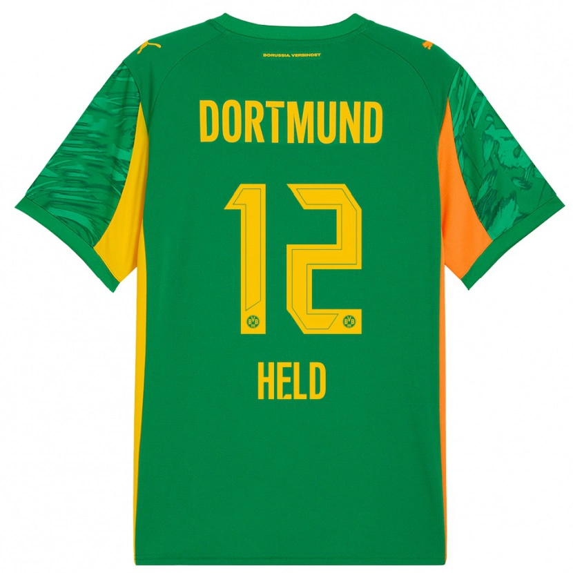 Danxen Herren Aaron Held #12 Trikot Grün Orange Torwarttrikot 2025/26 Österreich