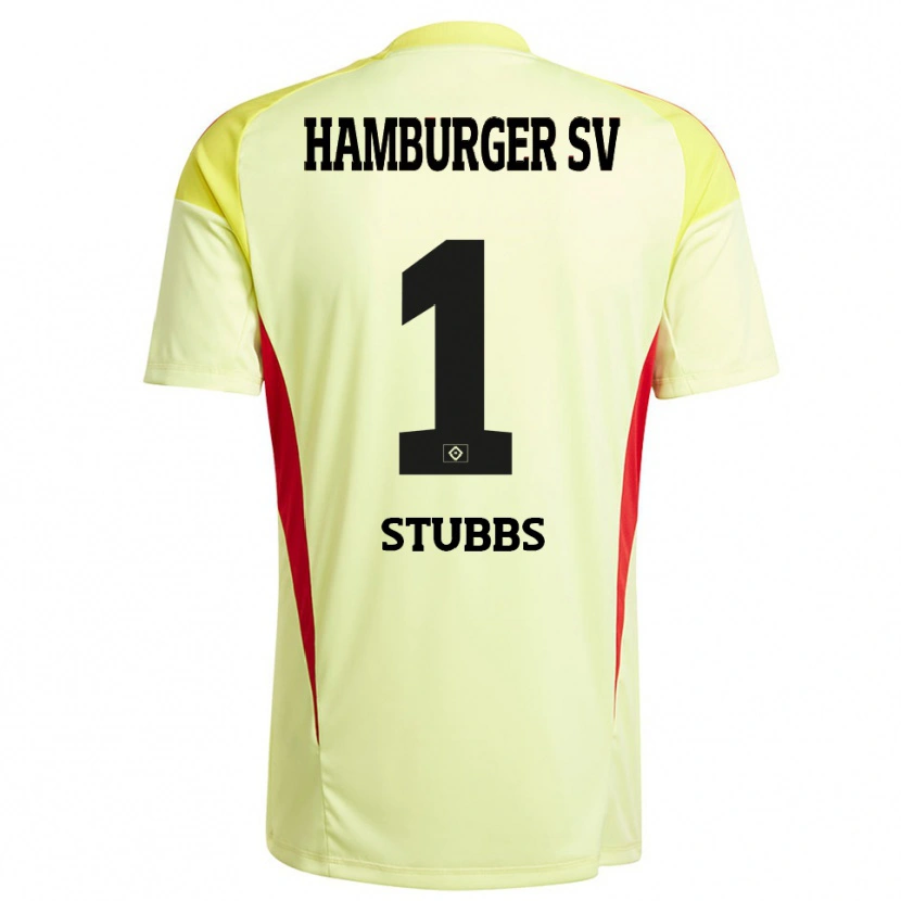Danxen Herren James Stubbs #1 Trikot Gelb Schwarz Rot Torwarttrikot 2025/26 Österreich