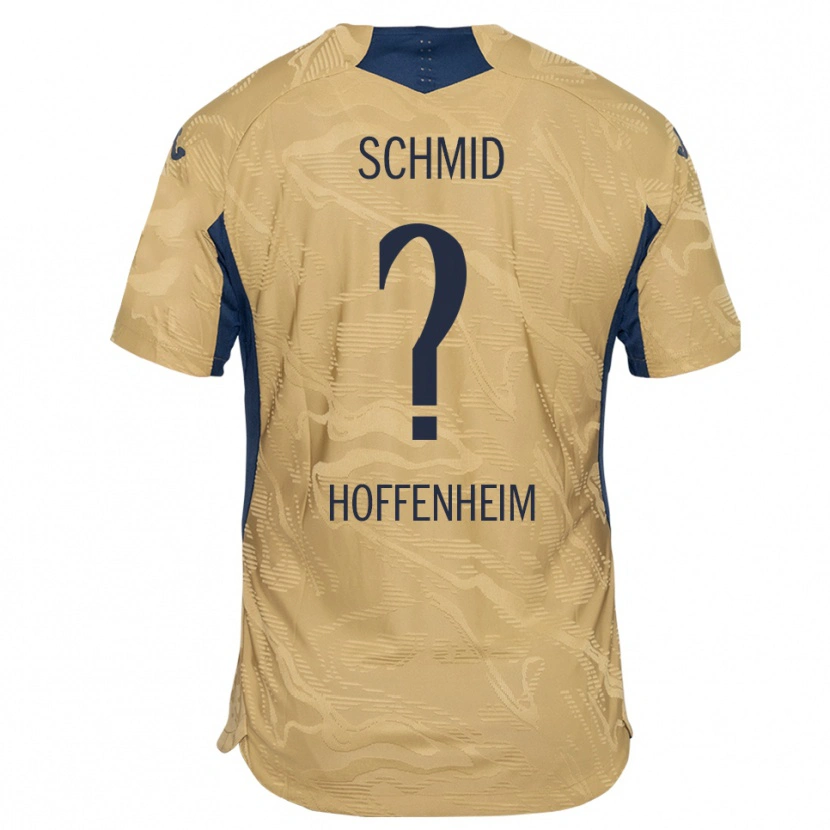Danxen Herren Juliane Schmid #0 Trikot Hellbraun Schwarz Torwarttrikot 2025/26 Österreich