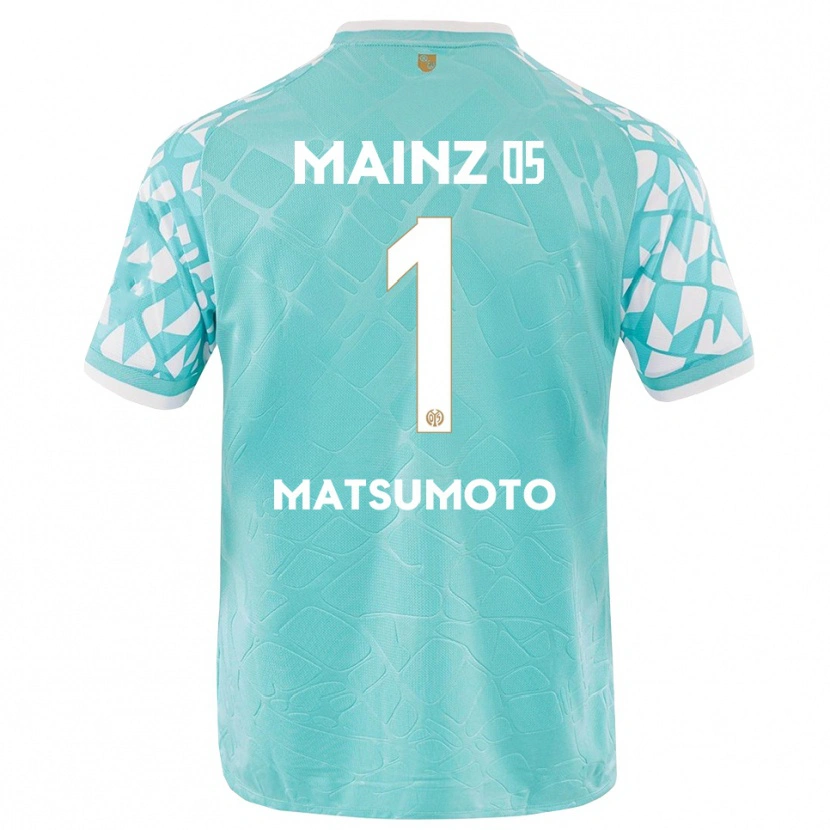 Danxen Herren Mamiko Matsumoto #1 Trikot Türkis Weiß Torwarttrikot 2025/26 Österreich