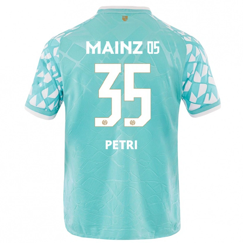 Danxen Herren Jolina Petri #35 Trikot Türkis Weiß Torwarttrikot 2025/26 Österreich