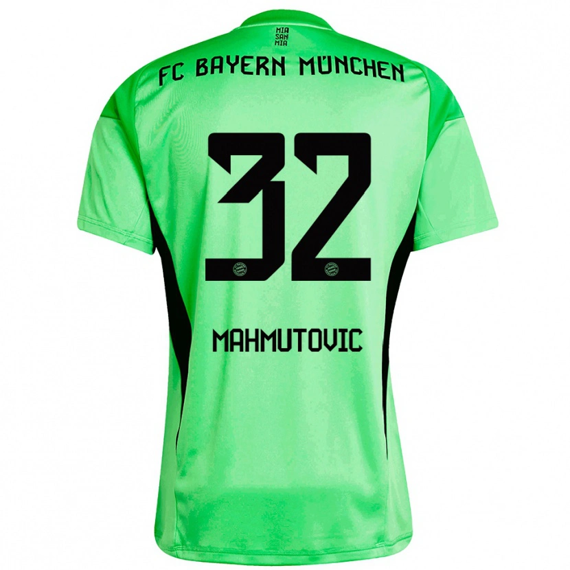 Danxen Herren Ena Mahmutovic #32 Trikot Mittel Frühlingsgrün Torwarttrikot 2025/26 Österreich