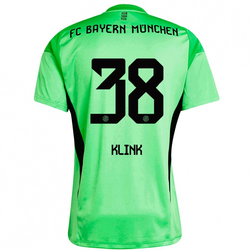 Danxen Herren Anna Klink #38 Trikot Mittel Frühlingsgrün Torwarttrikot 2025/26 Österreich