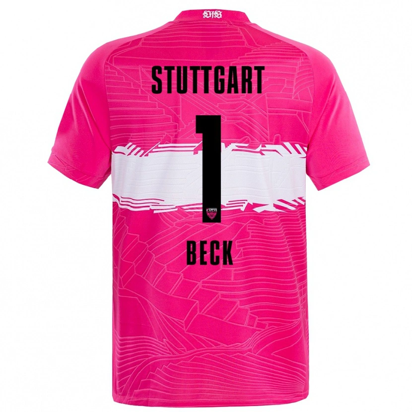 Danxen Herren Kiara Beck #1 Trikot Tiefrosa Schwarz Torwarttrikot 2025/26 Österreich