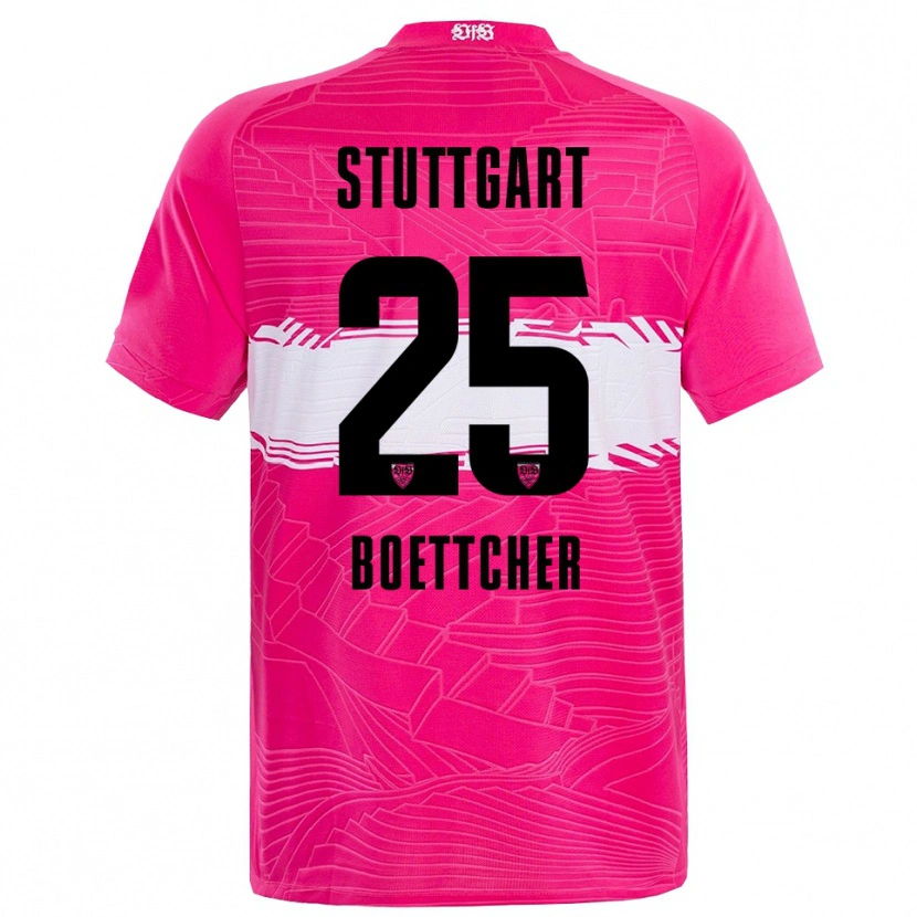 Danxen Herren Eve Boettcher #25 Trikot Tiefrosa Schwarz Torwarttrikot 2025/26 Österreich