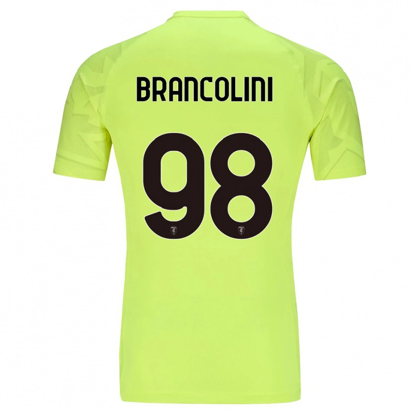 Danxen Herren Federico Brancolini #98 Trikot Fluoreszierendes Grün Torwarttrikot 2025/26 Österreich