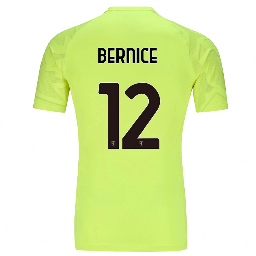 Danxen Herren Matteo Bernice #12 Trikot Fluoreszierendes Grün Torwarttrikot 2025/26 Österreich