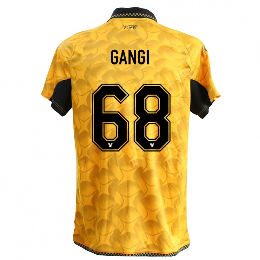 Danxen Herren Chiara Gangi #68 Trikot Gelb Schwarz Torwarttrikot 2025/26 Österreich