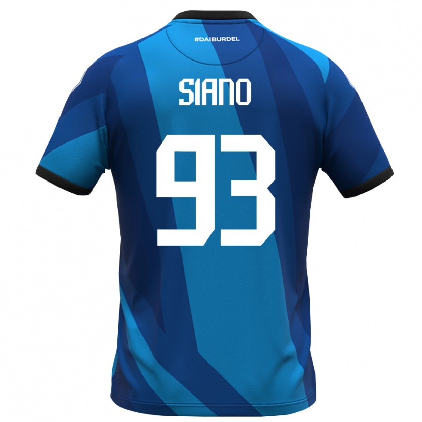 Danxen Herren Alessandro Siano #93 Trikot Königsblau Orange Torwarttrikot 2025/26 Österreich