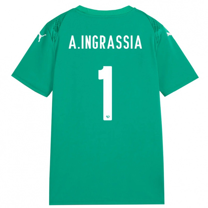 Danxen Herren Antonio Ingrassia #1 Trikot Meeresgrün Weiß Torwarttrikot 2025/26 Österreich