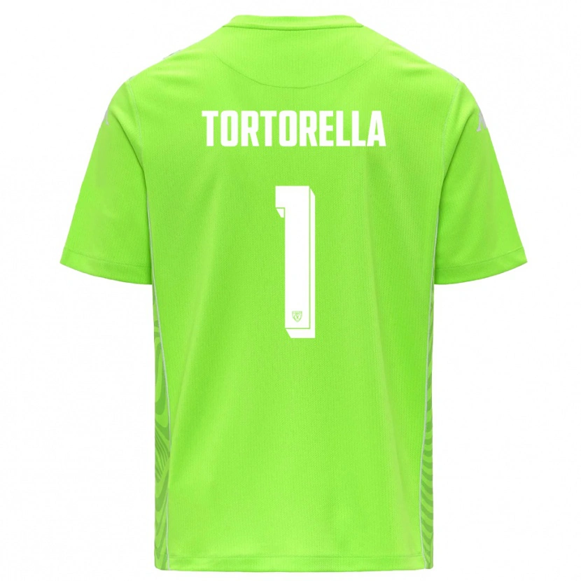Danxen Herren Diego Tortorella #1 Trikot Rasen Grün Weiß Torwarttrikot 2025/26 Österreich