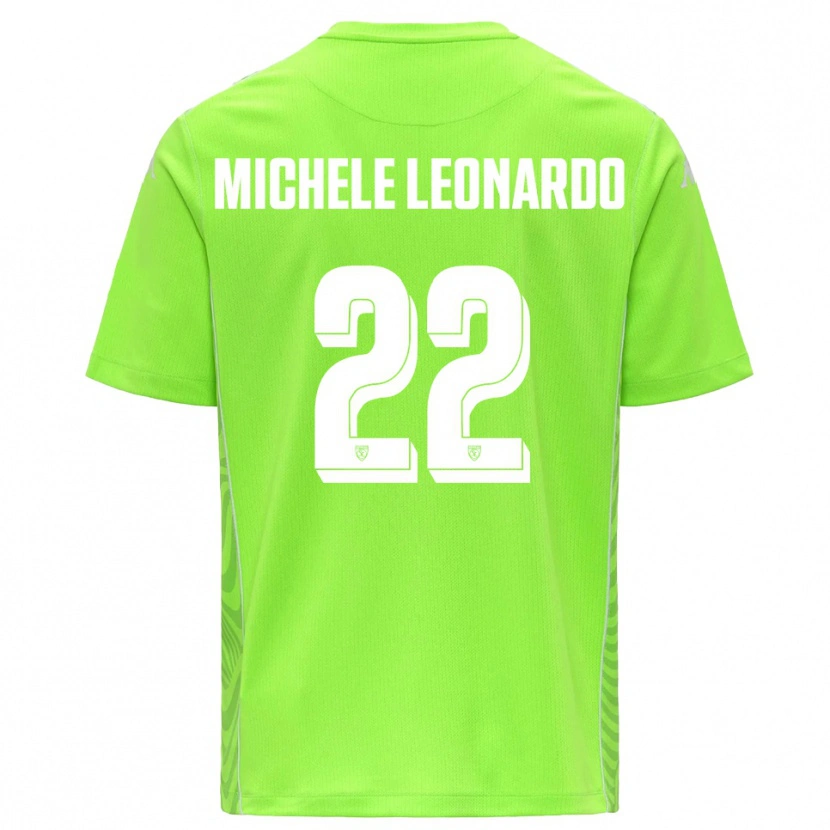 Danxen Herren Matteo Michele Leonardo #22 Trikot Rasen Grün Weiß Torwarttrikot 2025/26 Österreich