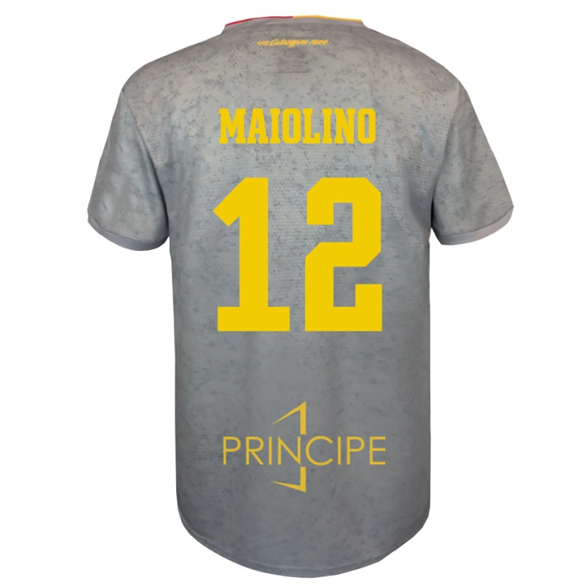 Danxen Herren Alex Maiolino #12 Trikot Silber Sandbraun Torwarttrikot 2025/26 Österreich