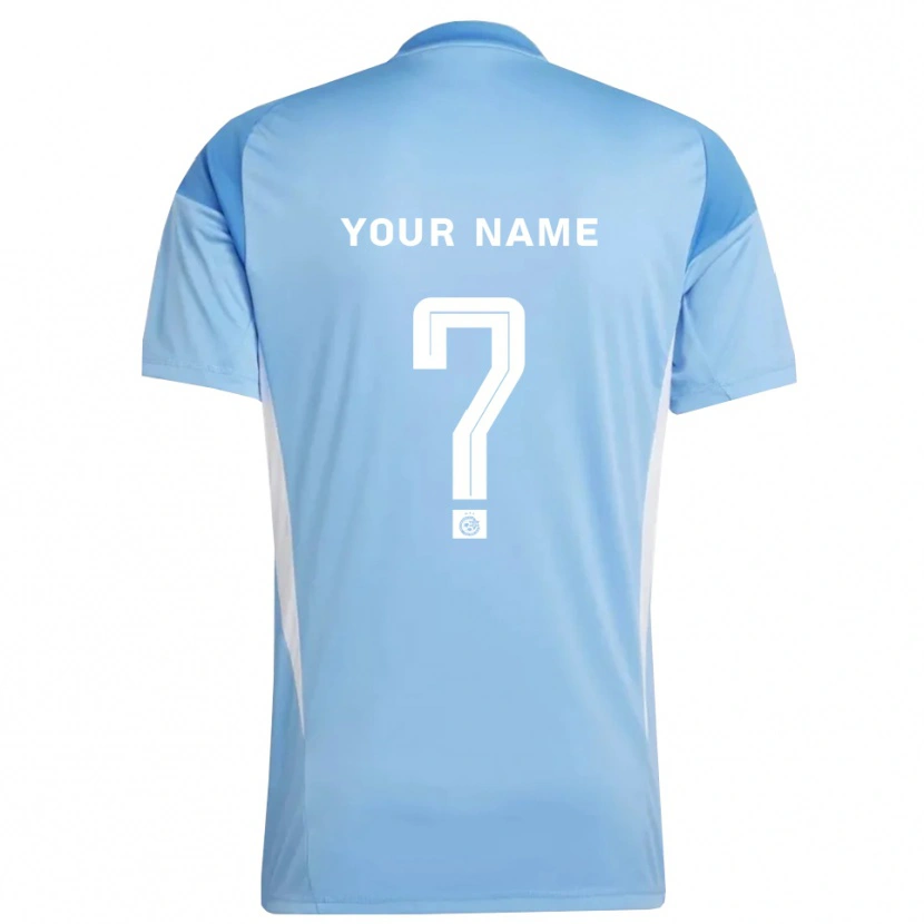 Danxen Herren Maccabi Haifa Trikot Hellblau Weiß Torwarttrikot 2025/26 Österreich