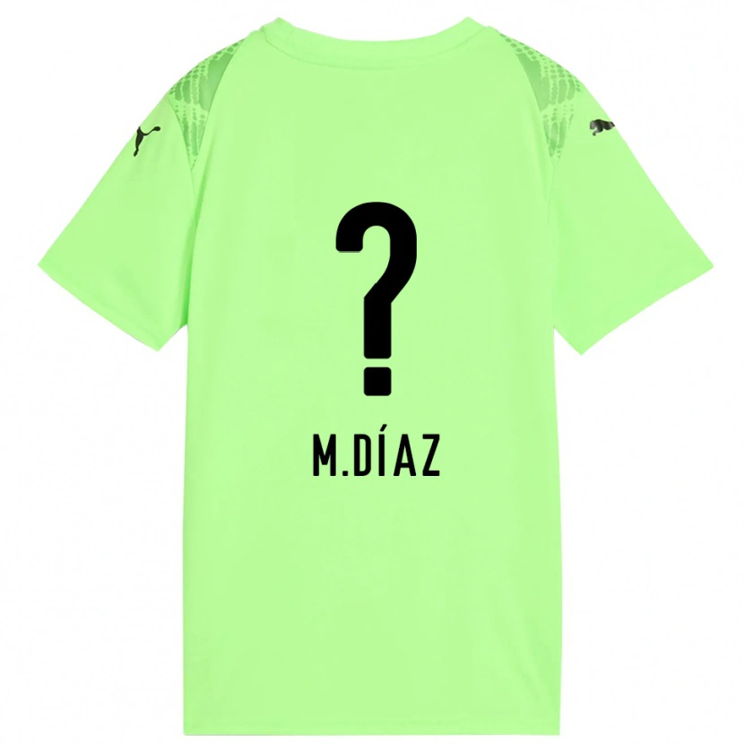 Danxen Herren Mateo Díaz #0 Trikot Blasses Grün Schwarz Torwarttrikot 2025/26 Österreich