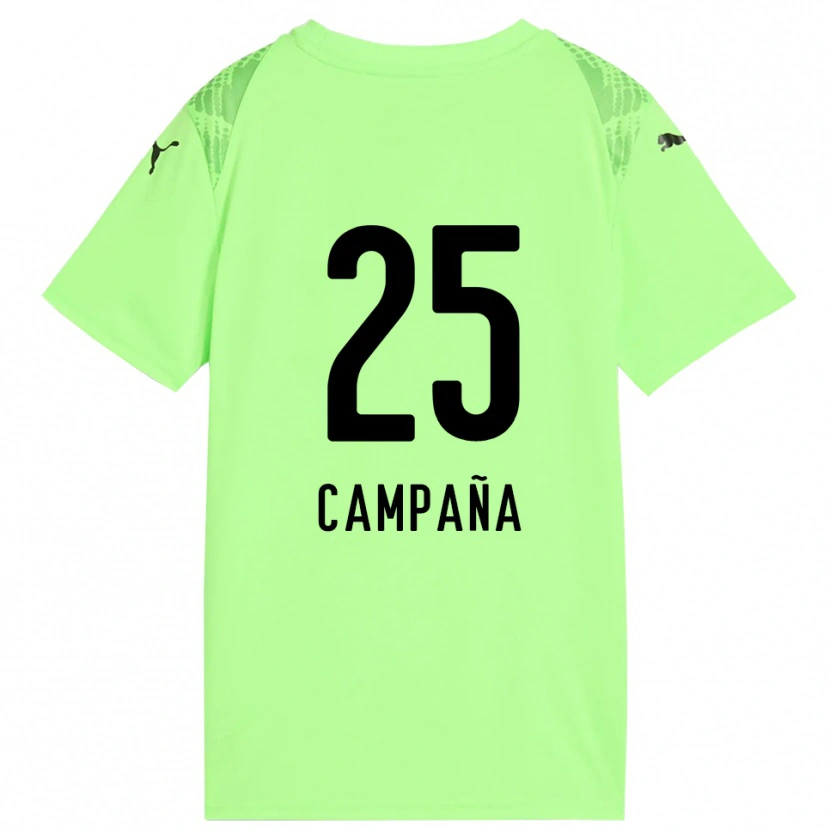 Danxen Herren Martín Campaña #25 Trikot Blasses Grün Schwarz Torwarttrikot 2025/26 Österreich