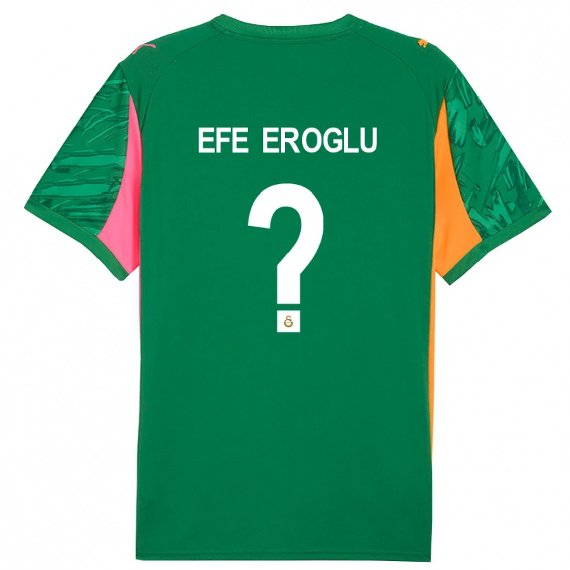Danxen Herren Cem Efe Eroğlu #0 Trikot Grün Orange Pink Torwarttrikot 2025/26 Österreich