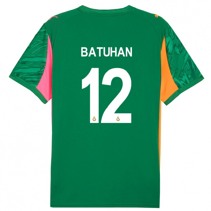 Danxen Herren Batuhan Şen #12 Trikot Grün Orange Pink Torwarttrikot 2025/26 Österreich