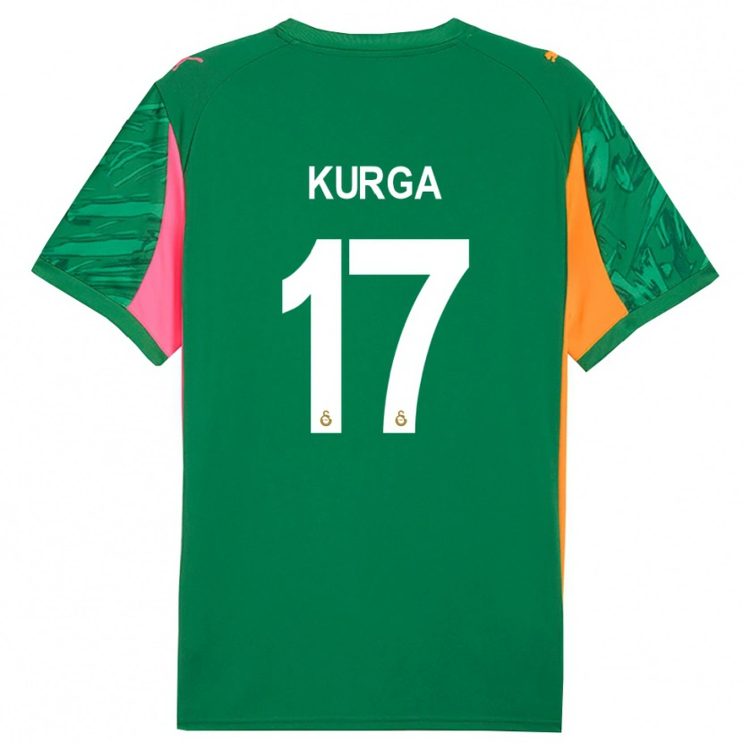 Danxen Herren Handan Kurğa #17 Trikot Grün Orange Pink Torwarttrikot 2025/26 Österreich