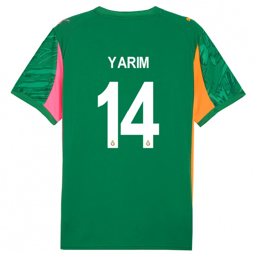 Danxen Herren Esra Yarım #14 Trikot Grün Orange Pink Torwarttrikot 2025/26 Österreich
