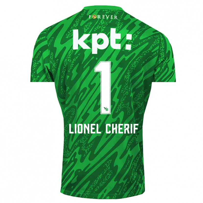 Danxen Herren Kader Cherif #1 Trikot Grün Weiß Torwarttrikot 2025/26 Österreich