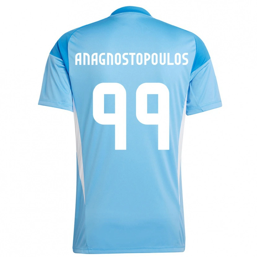 Danxen Herren Alexandros Anagnostopoulos #99 Trikot Tiefblauer Himmel Torwarttrikot 2025/26 Österreich