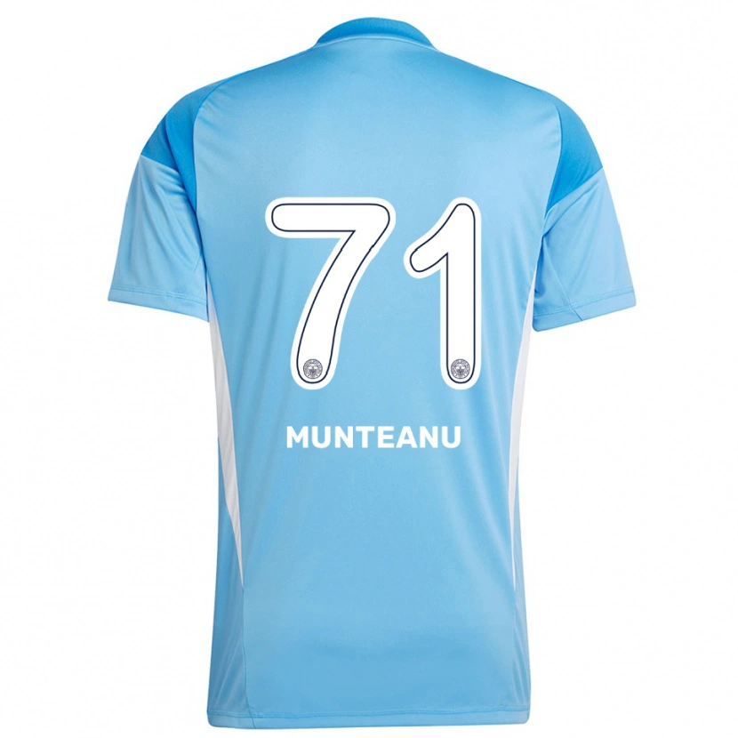 Danxen Herren Natalia Munteanu #71 Trikot Königsblau Weiß Torwarttrikot 2025/26 Österreich