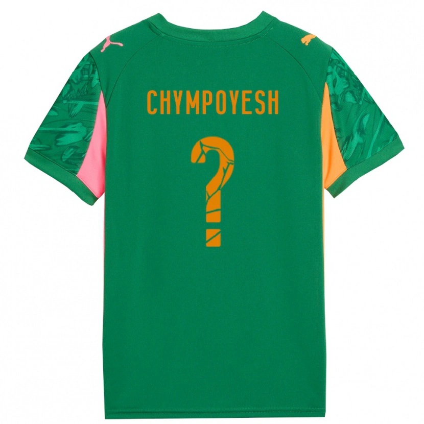 Danxen Herren Vladyslav Chympoyesh #0 Trikot Grün Orange Pink Torwarttrikot 2025/26 Österreich