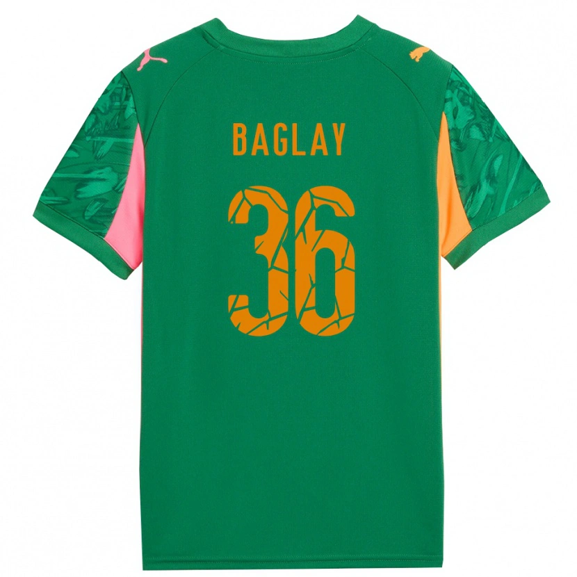 Danxen Herren Rostyslav Baglay #36 Trikot Grün Orange Pink Torwarttrikot 2025/26 Österreich