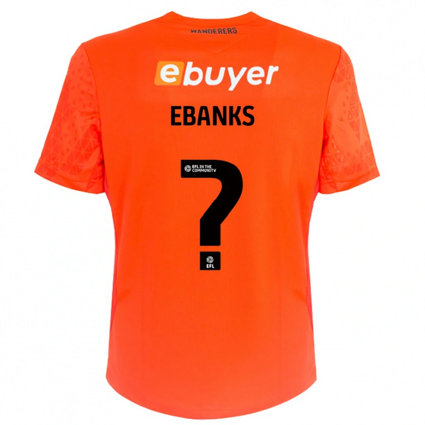Danxen Herren Eve Ebanks #0 Trikot Orange Schwarz Torwarttrikot 2025/26 Österreich