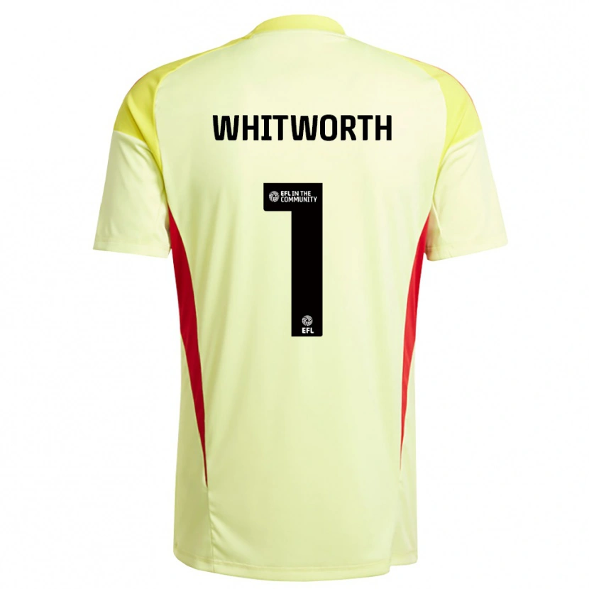 Danxen Herren Joe Whitworth #1 Trikot Hellgelb Torwarttrikot 2025/26 Österreich