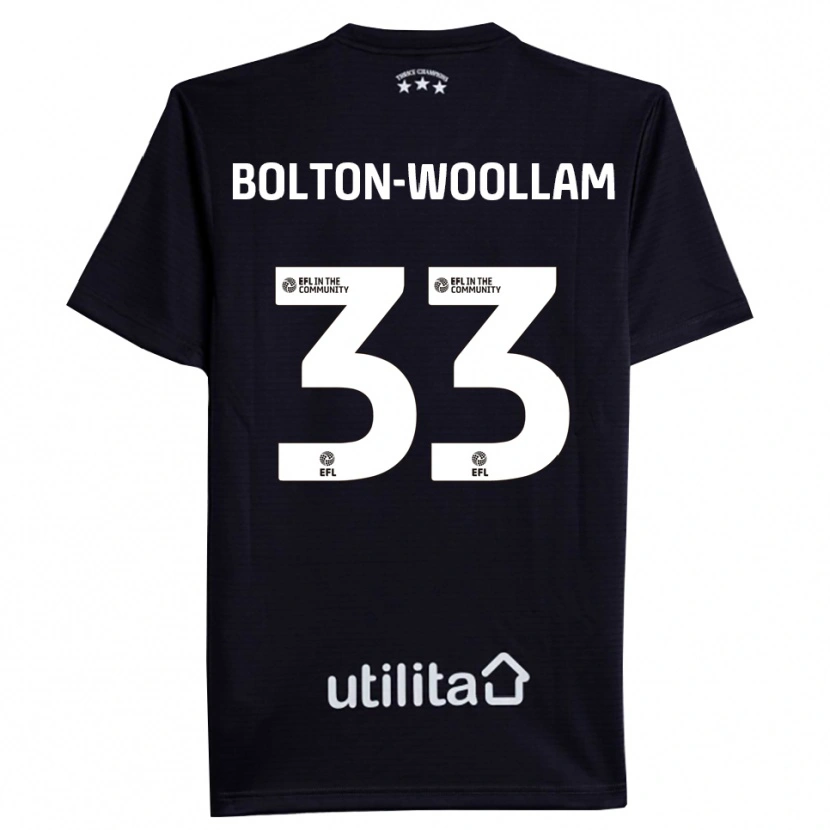 Danxen Herren Kacey Bolton-Woollam #33 Trikot Schwarz Weiß Torwarttrikot 2025/26 Österreich