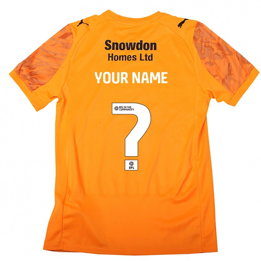 Danxen Herren Northampton Town Trikot Orange Schwarz Torwarttrikot 2025/26 Österreich