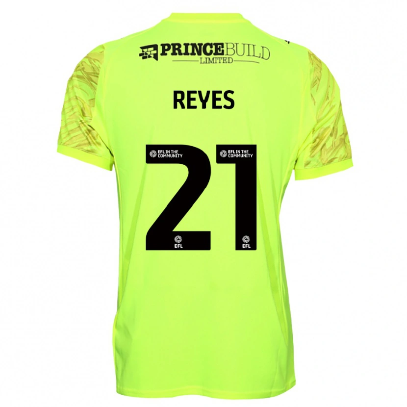 Danxen Herren Vicente Reyes #21 Trikot Leuchtendes Grün Schwarz Torwarttrikot 2025/26 Österreich