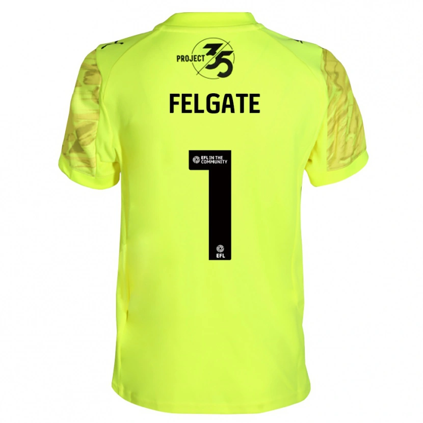 Danxen Herren Lily Felgate #1 Trikot Leuchtendes Grün Schwarz Torwarttrikot 2025/26 Österreich
