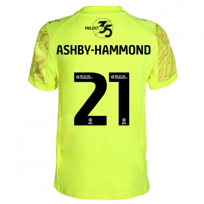 Danxen Herren Luca Ashby-Hammond #21 Trikot Leuchtendes Grün Schwarz Torwarttrikot 2025/26 Österreich