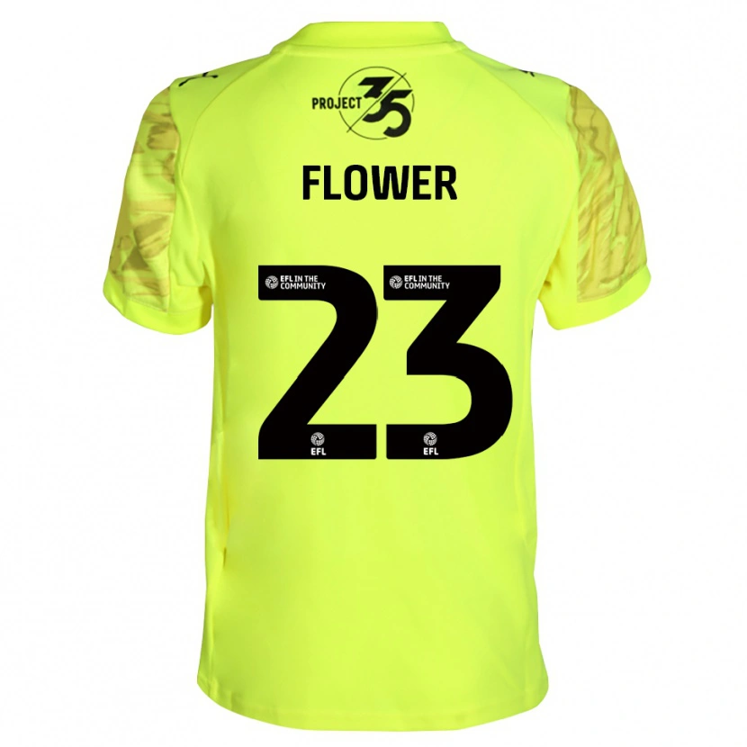 Danxen Herren Jack Flower #23 Trikot Leuchtendes Grün Schwarz Torwarttrikot 2025/26 Österreich