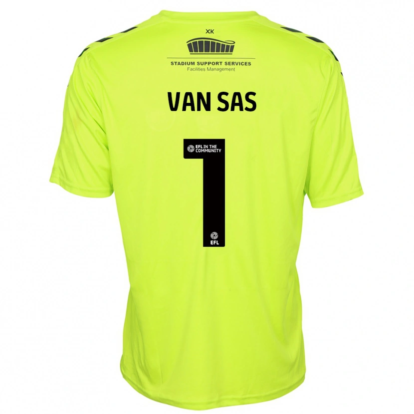Danxen Herren Mikki van Sas #1 Trikot Leuchtendes Grün Torwarttrikot 2025/26 Österreich