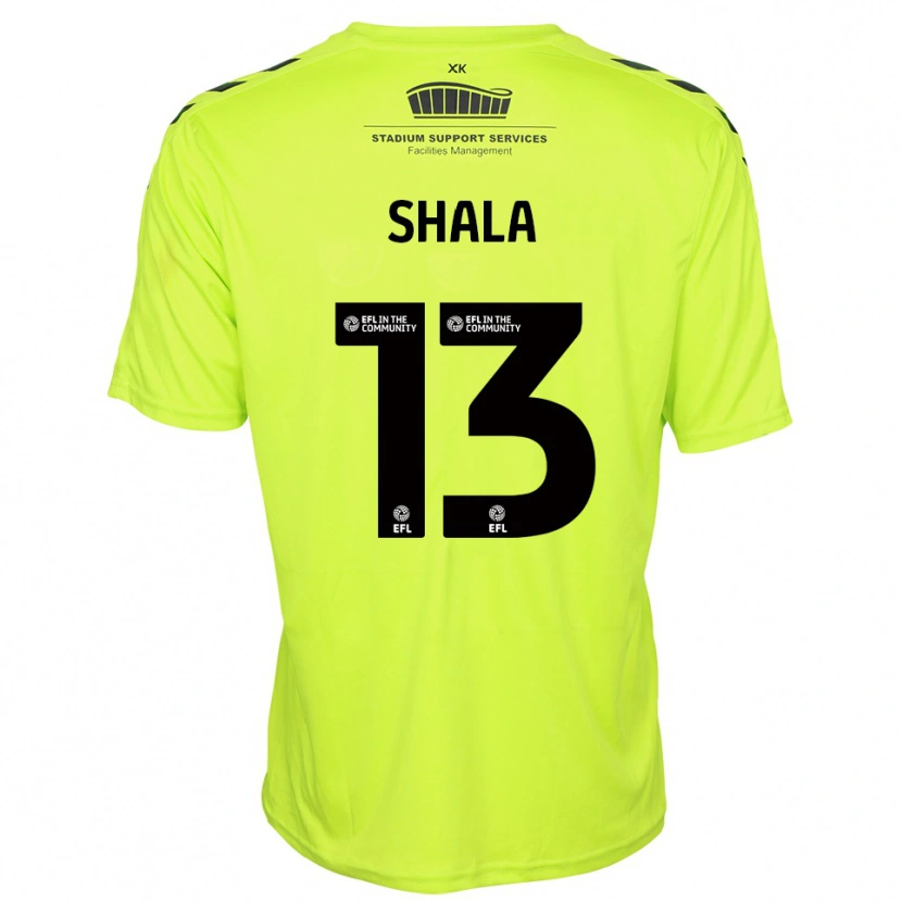 Danxen Herren Laurence Shala #13 Trikot Leuchtendes Grün Torwarttrikot 2025/26 Österreich
