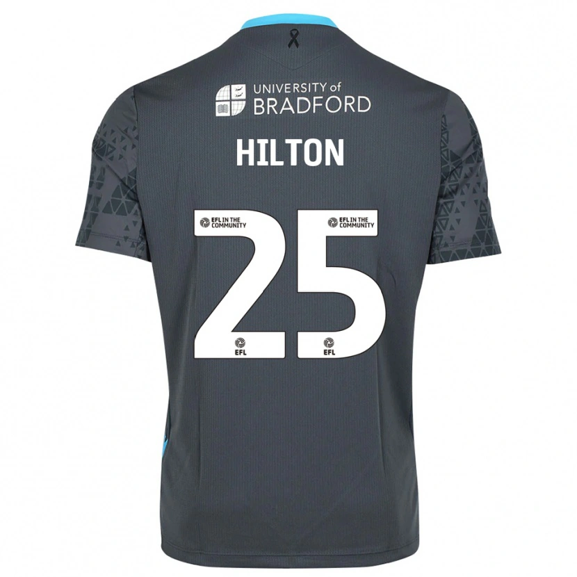 Danxen Herren Joe Hilton #25 Trikot Schwarzgrau Torwarttrikot 2025/26 Österreich