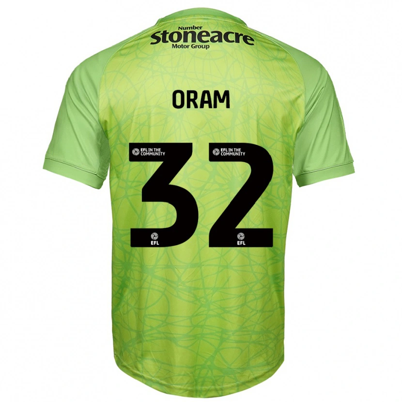 Danxen Herren Jake Oram #32 Trikot Hellgrün Torwarttrikot 2025/26 Österreich