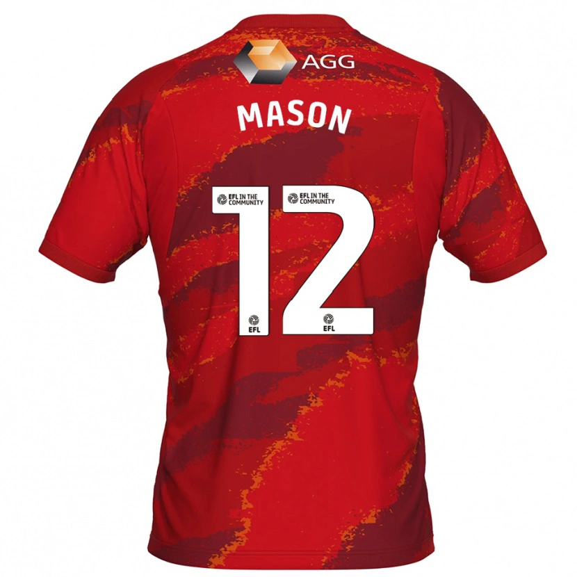 Danxen Herren Owen Mason #12 Trikot Rot Weiß Torwarttrikot 2025/26 Österreich